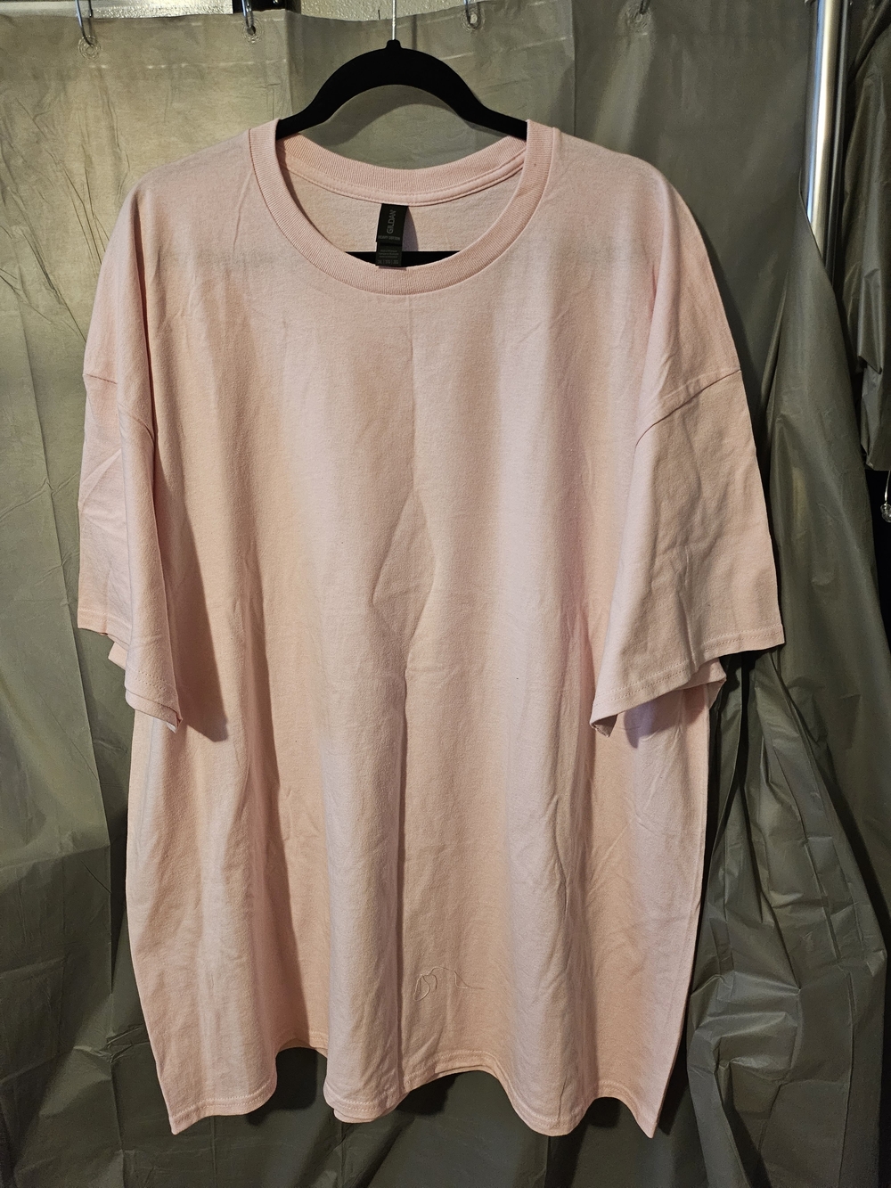 Men's Relaxed Crewneck T-Shirt in Pale Pink